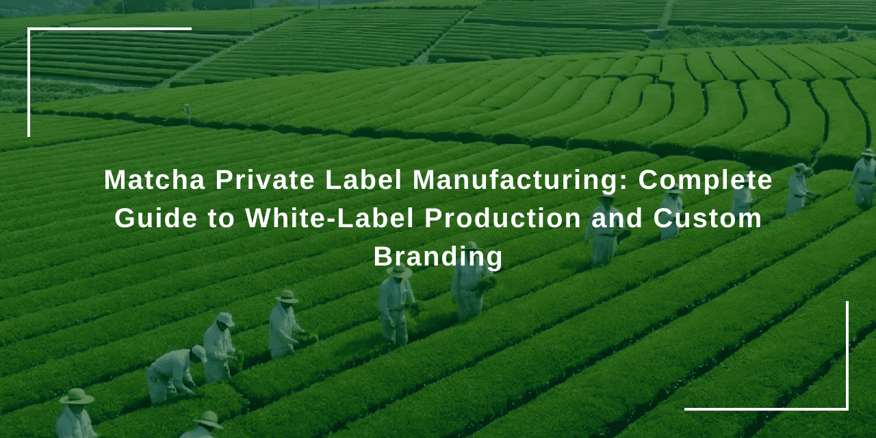 Private Label Matcha: White-Label Japan Guide